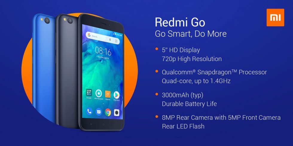 Сверхбюджетный Xiaomi Redmi Go: обзор, характеристики, цена, дата выхода, где купить, отзывы